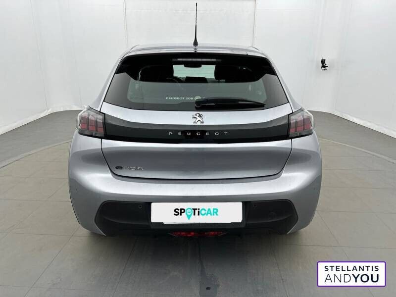 Occasion Peugeot e-208 Active 100 kW (136 ch) 2020 Gris Citadine