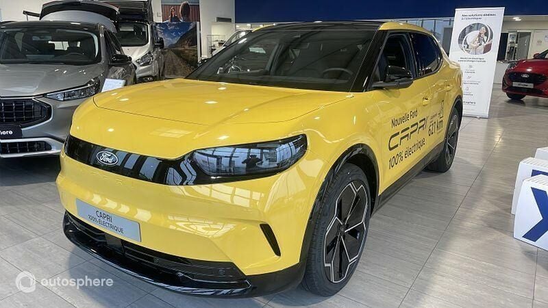 Jaune Utilisé 2024 Ford Capri Extended Range SUV | 47 999 € (Prix assez cher) - Image 1/4