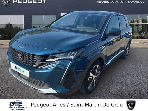 Bleu Utilisé 2021 Peugeot 3008 Allure | 22 970 € (Prix juste) - Image 1/4