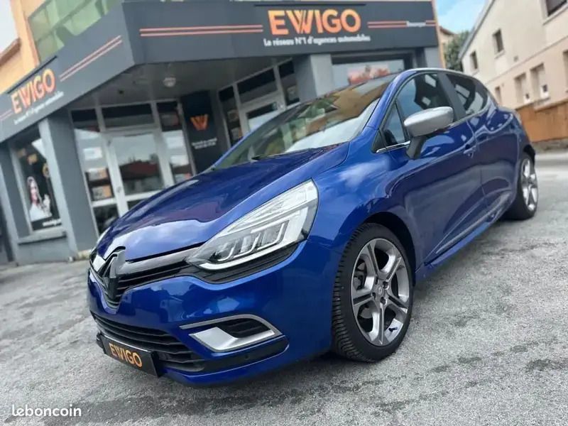 Bleu Utilisé 2018 Renault Clio IV GT-Line Berline | 11 490 € (Prix juste) - Image 1/4