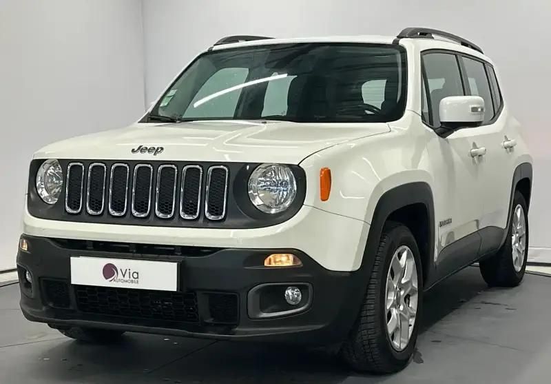 Blanc Utilisé 2016 Jeep Renegade Longitude SUV | 12 240 € (Prix assez cher) - Image 1/4