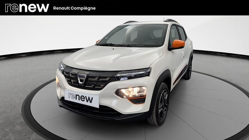 Blanc Utilisé 2021 Dacia Spring Comfort Plus Citadine | 10 990 € (Prix juste) - Image 1/4