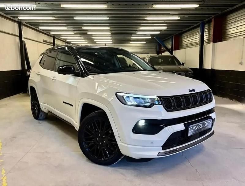 Gris Utilisé 2022 Jeep Compass SUV | 21 990 € (Bon prix) - Image 1/4