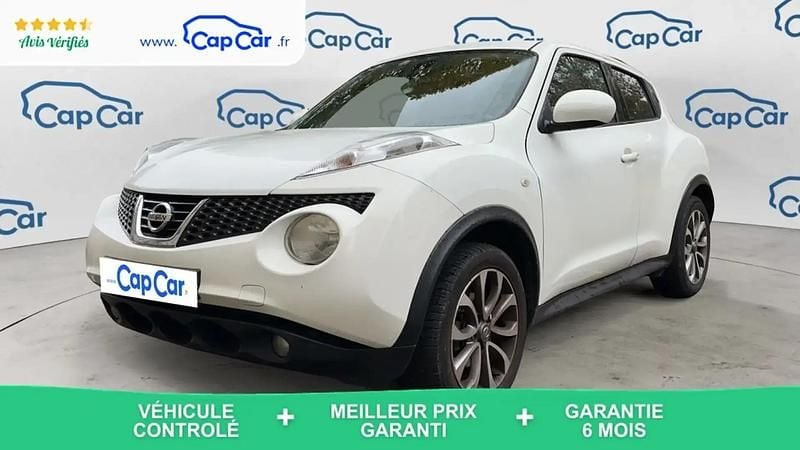 Blanc Utilisé 2013 Nissan Juke SUV | 8 590 € (Prix juste) - Image 1/4
