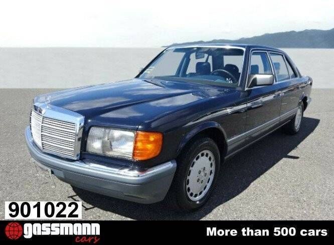 Bleu Utilisé 1988 Mercedes 420 Berline | 26 061 € - Image 1/4