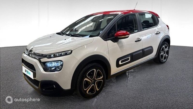 Blanc Utilisé 2023 Citroën C3 PureTech Citadine | 12 280 € (Prix juste) - Image 1/4