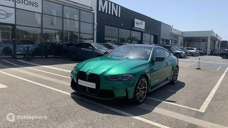 M isle of man green métallisé Utilisé 2021 BMW M4 Competition Edition Coupé | 92 999 € (Prix assez cher) - Image 1/4