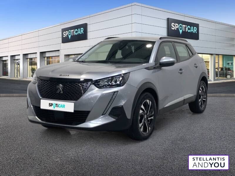 Gris Utilisé 2020 Peugeot 2008 Allure SUV | 15 488 € (Prix juste) - Image 1/4