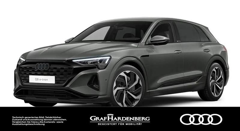 Gris Utilisé 2023 Audi Q8 e-tron S-Line SUV | 48 980 € - Image 1/4