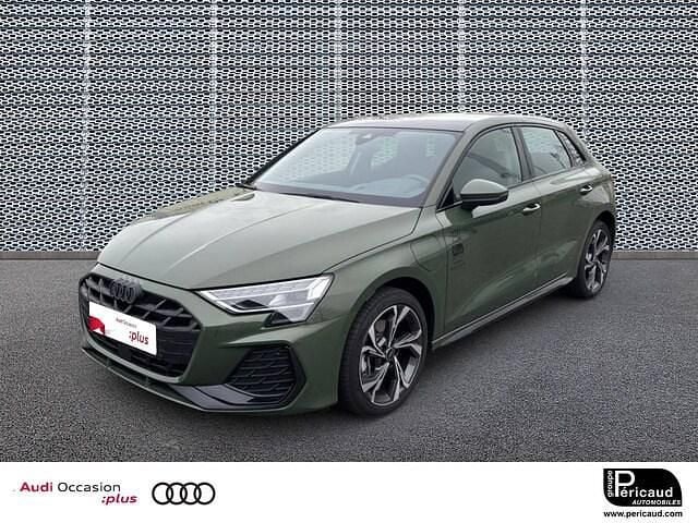 Vert district métallisé Utilisé 2025 Audi A3 Sportback e-tron S-Line Citadine | 49 900 € - Image 1/4