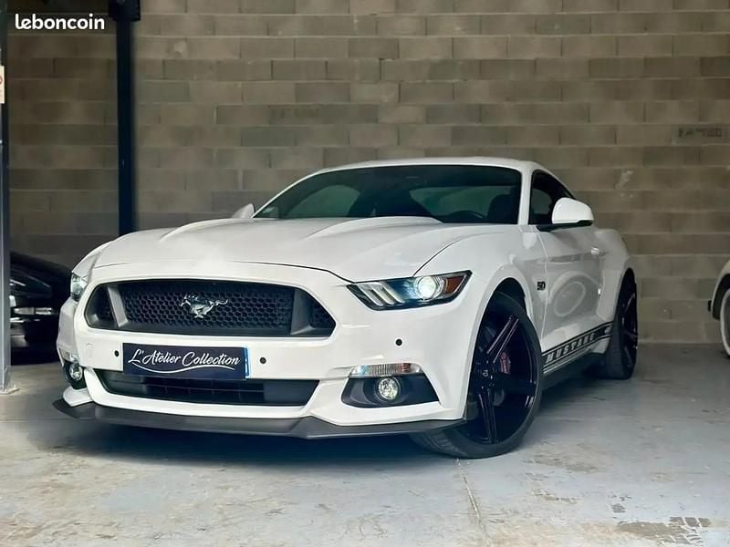 Blanc Occasion 2017 Ford Mustang GT Coupé | 44 990 € (Bon prix) - Image 1/4