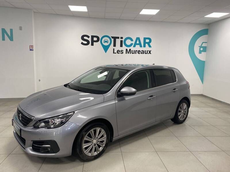 Gris Utilisé 2021 Peugeot 308 S Berline | 14 790 € (Prix juste) - Image 1/3