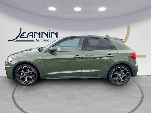 Occasion Audi A1 Sportback S-line plus 150 ch (110 kW) 2025 Vert district métallisé noir mythe métallisé Citadine