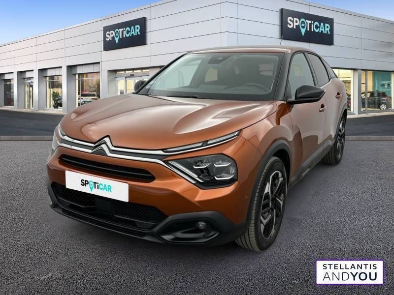 Brun Utilisé 2021 Citroën C4 PureTech Berline | 18 990 € (Prix juste) - Image 1/3