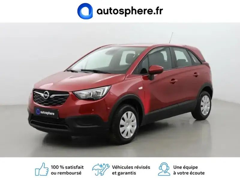 Rouge Utilisé 2020 Opel Crossland X Edition SUV | 10 999 € (Prix juste) - Image 1/4