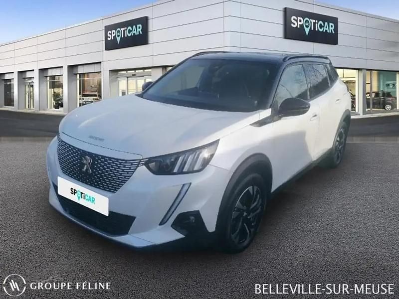 Blanc Occasion 2022 Peugeot e-2008 GT SUV | 20 990 € (Prix assez cher) - Image 1/4