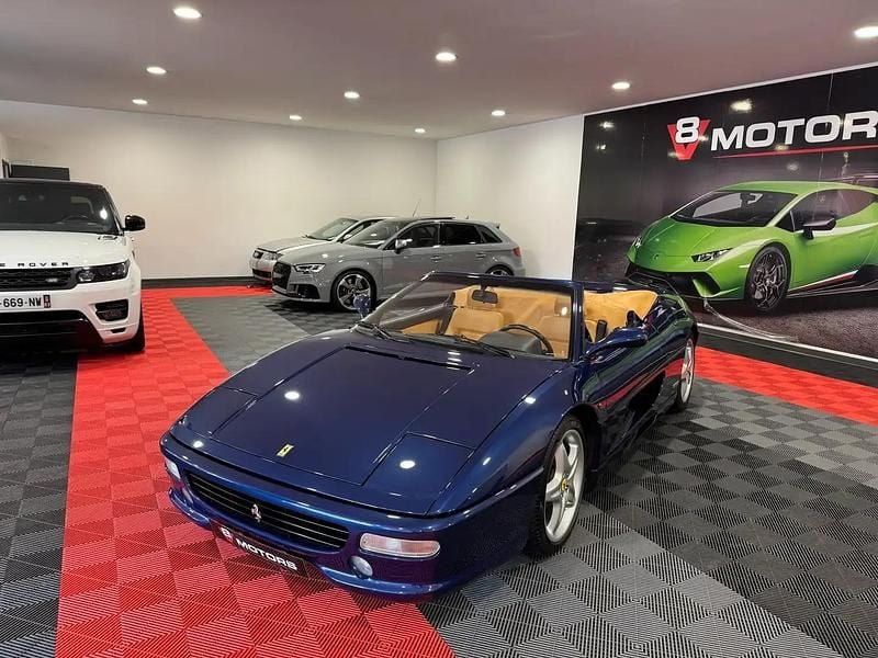 Bleu Occasion 1999 Ferrari F355 Cabriolet | 129 990 € - Image 1/4