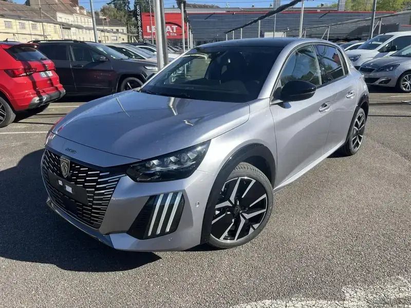 Gris Nouvelle 2025 Peugeot 208 GT Citadine | 24 890 € (Prix assez cher) - Image 1/4