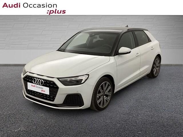 Blanc glacier métallisé noir mythe métallisé Utilisé 2025 Audi A1 Sportback Design Citadine | 27 990 € (Prix assez cher) - Image 1/4
