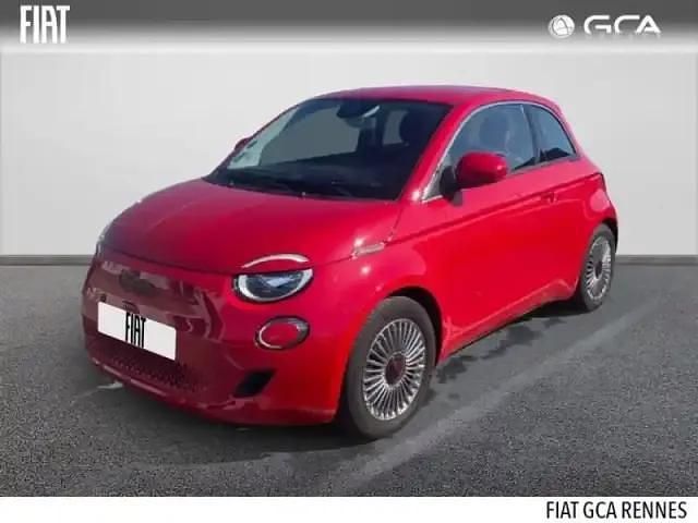 Red by (red) pastel Utilisé 2023 Fiat 500e Red Citadine | 15 990 € (Prix assez cher) - Image 1/4