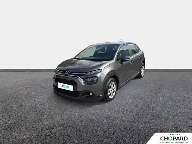 Gris Utilisé 2023 Citroën C3 Feel Citadine | 12 289 € (Bon prix) - Image 1/4