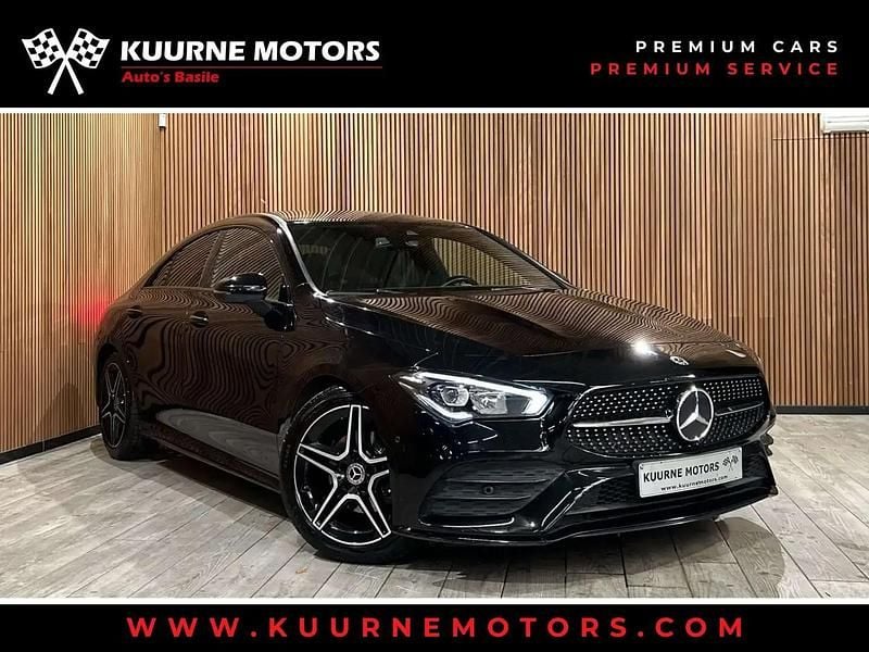 Noir Occasion 2019 Mercedes CLA180 AMG line Berline | 24 900 € (Bon prix) - Image 1/4