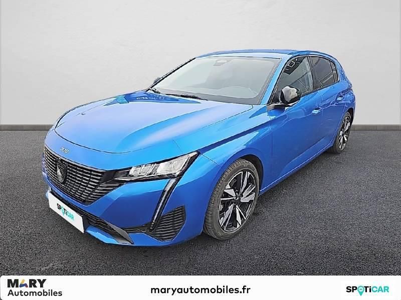 Occasion Peugeot 308 Allure 130 ch (95 kW) 2022 Bleu Berline