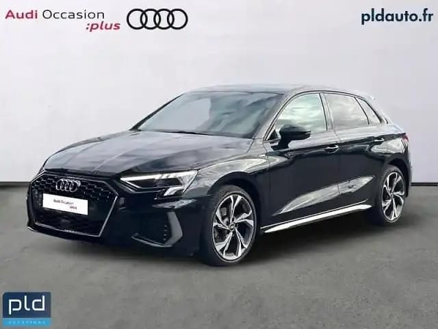 Noir Occasion 2022 Audi A3 S-Line Berline | 30 990 € (Prix juste) - Image 1/4