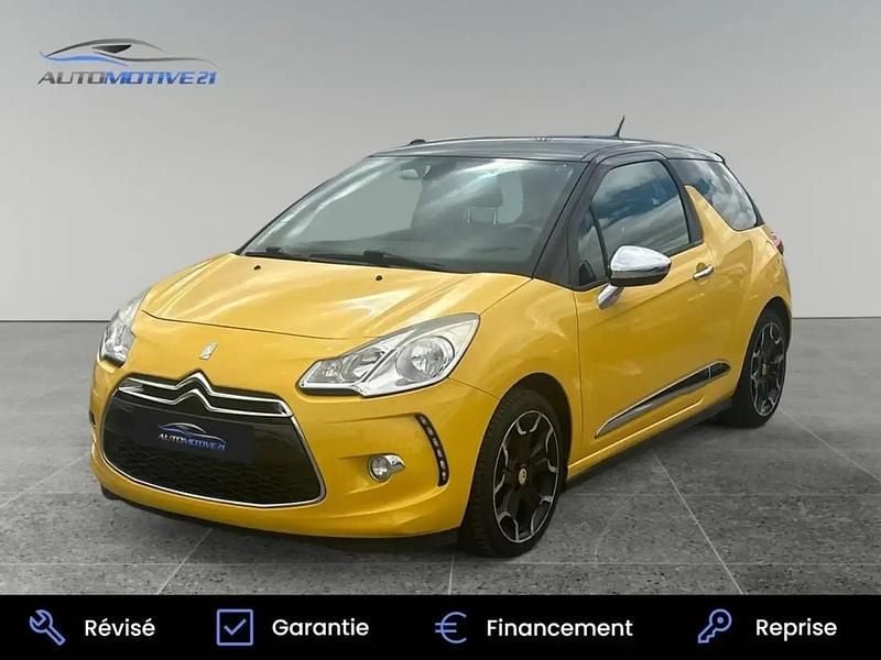 Jaune Occasion 2010 Citroën DS3 Sport Chic Berline | 5 990 € (Prix juste) - Image 1/4