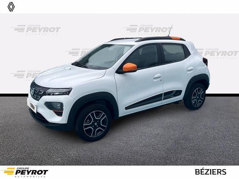 Blanc Utilisé 2022 Dacia Spring Comfort Plus Citadine | 9 990 € - Image 1/4