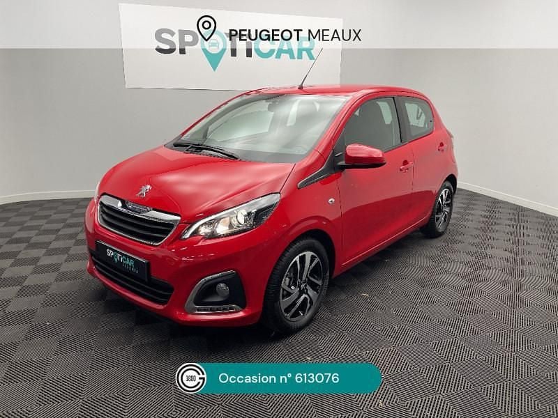 Rouge Utilisé 2022 Peugeot 108 Allure Citadine | 10 990 € (Prix juste) - Image 1/4