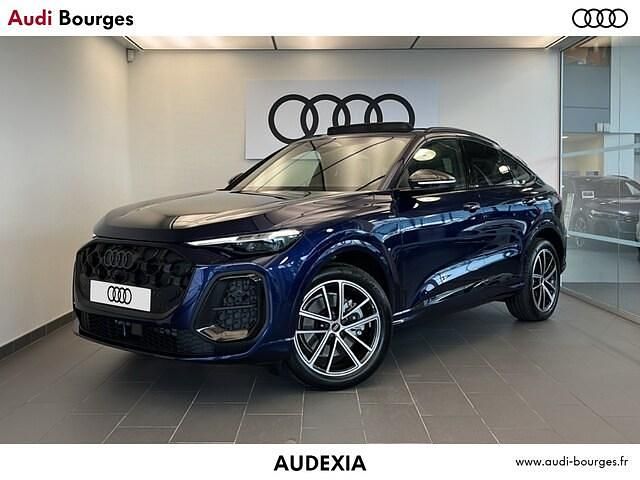Bleu navarre métallisé Occasion 2025 Audi Q5 Sportback Design SUV | 85 890 € - Image 1/4