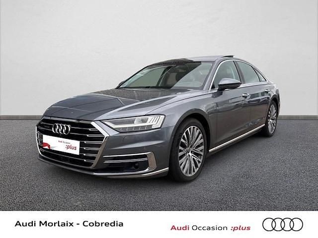 Gris monsoon métallisé Utilisé 2018 Audi A8 Premium Berline | 39 490 € (Bon prix) - Image 1/4