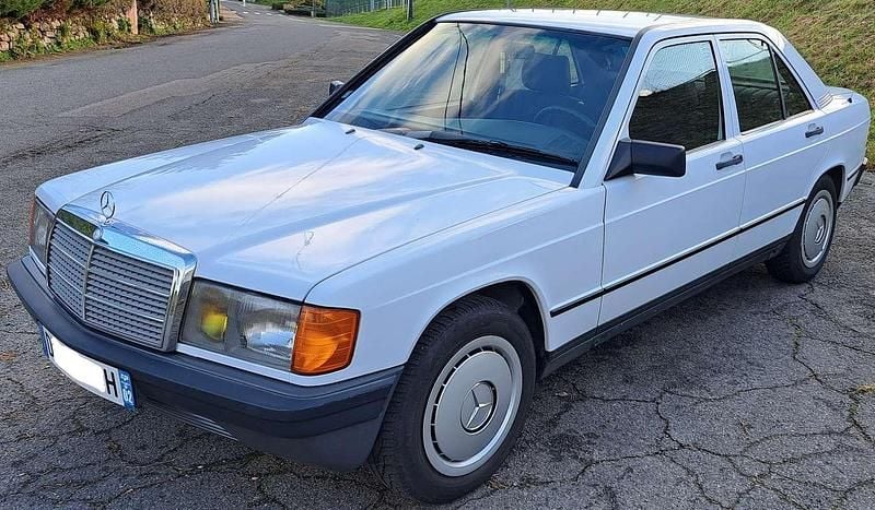 Occasion Mercedes 190 75 ch (55 kW) 1988 Blanc Berline