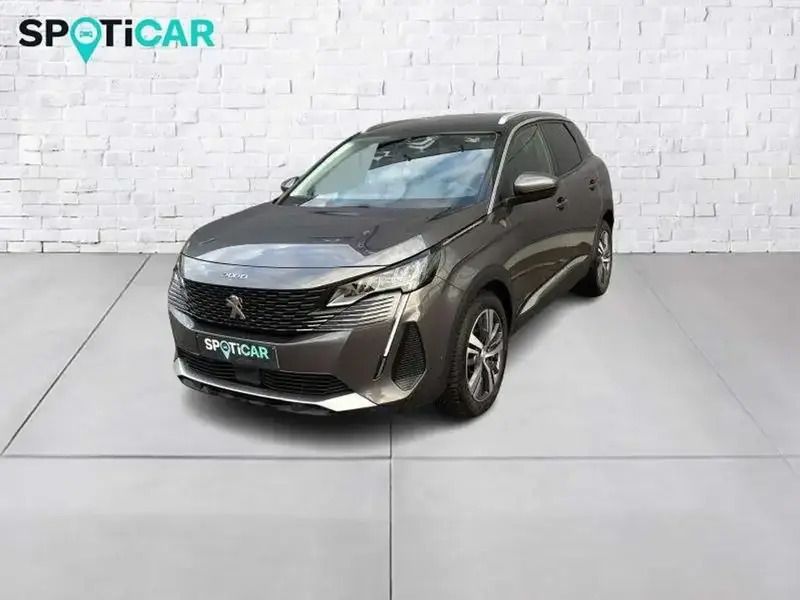 Gris Utilisé 2021 Peugeot 3008 SUV | 19 990 € (Prix juste) - Image 1/4