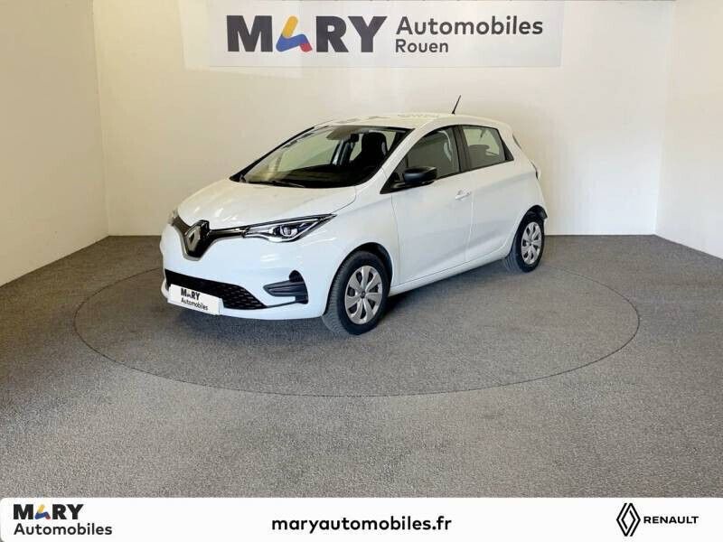 Blanc Utilisé 2020 Renault Zoe Life Citadine | 9 490 € (Super prix) - Image 1/4
