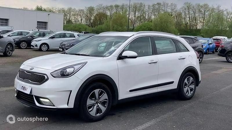 Blanc Utilisé 2019 Kia Niro 4 SUV | 16 999 € (Bon prix) - Image 1/4