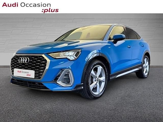 Bleu turbo Utilisé 2021 Audi Q3 S-Line SUV | 31 900 € (Super prix) - Image 1/4