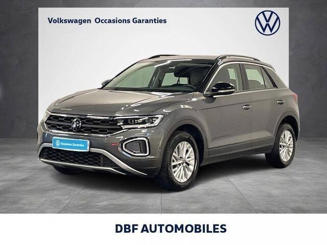 Gris Utilisé 2022 VW T-Roc Life SUV | 24 499 € (Prix assez cher) - Image 1/4