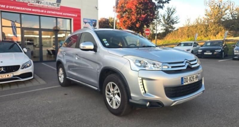 Gris Utilisé 2015 Citroën C4 Aircross SUV | 6 790 € (Super prix) - Image 1/4