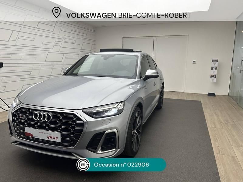Argent fleuret métallisé Utilisé 2021 Audi SQ5 Sportback Sport SUV | 74 990 € - Image 1/4