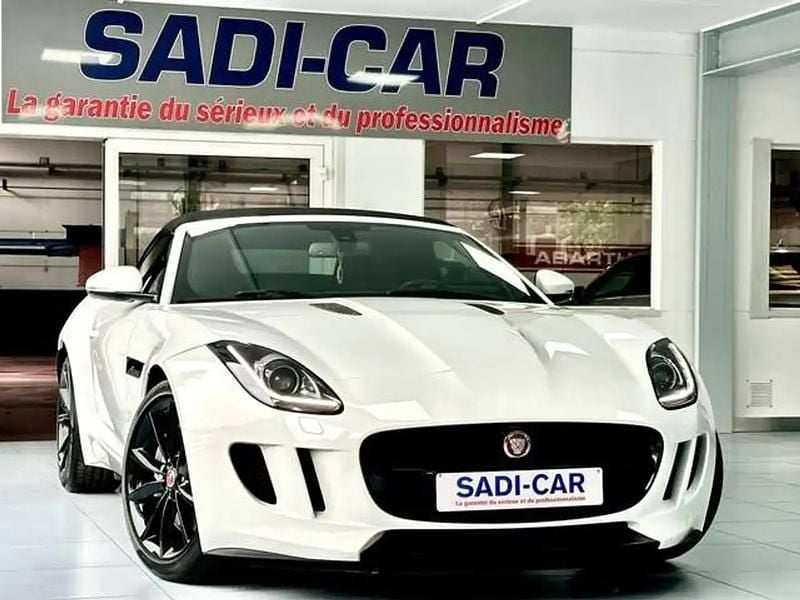 Blanc Occasion 2015 Jaguar F-Type Cabriolet | 39 990 € - Image 1/4