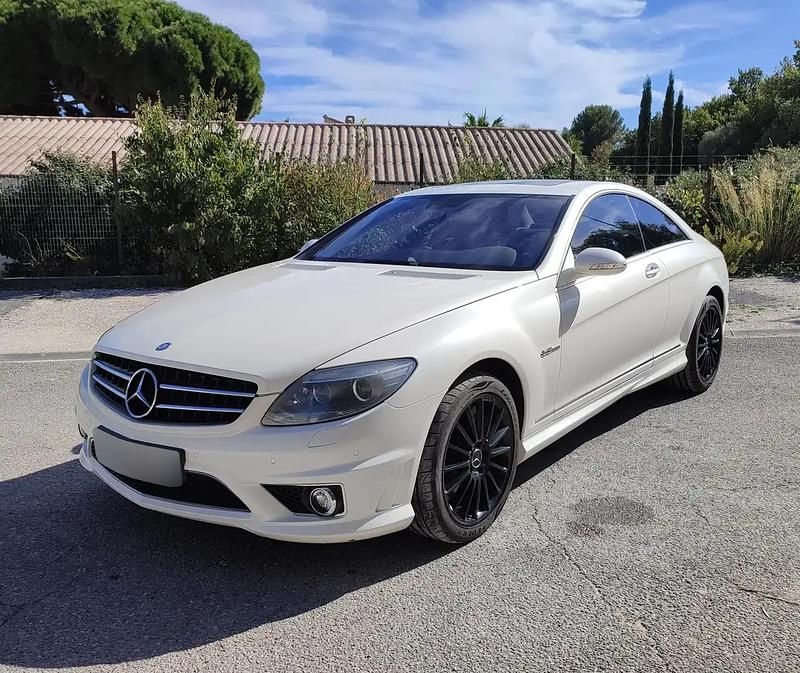 Blanc Occasion 2008 Mercedes CL63 AMG AMG Coupé | 29 990 € - Image 1/4