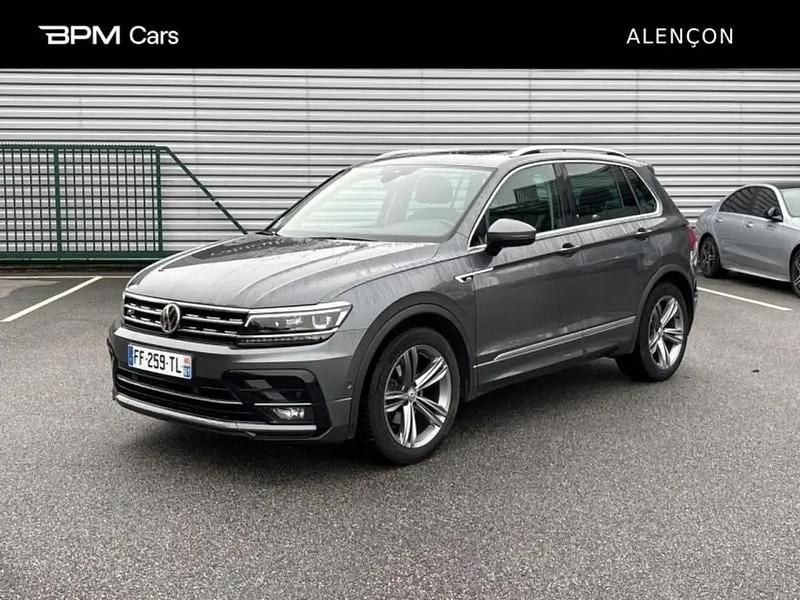 Gris Utilisé 2019 VW Tiguan R-line SUV | 26 850 € (Bon prix) - Image 1/4