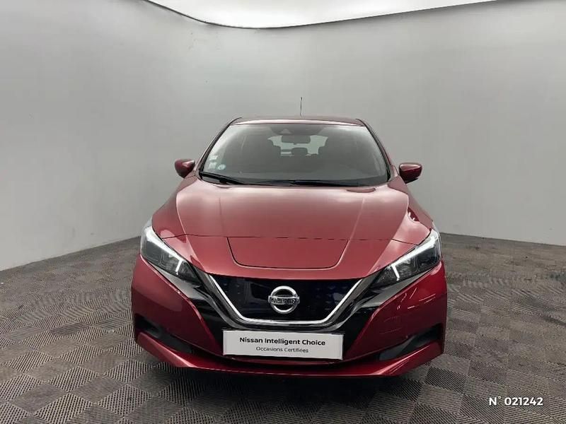 Occasion Nissan Leaf Visia 22 kW (30 ch) 2021 Rouge Citadine