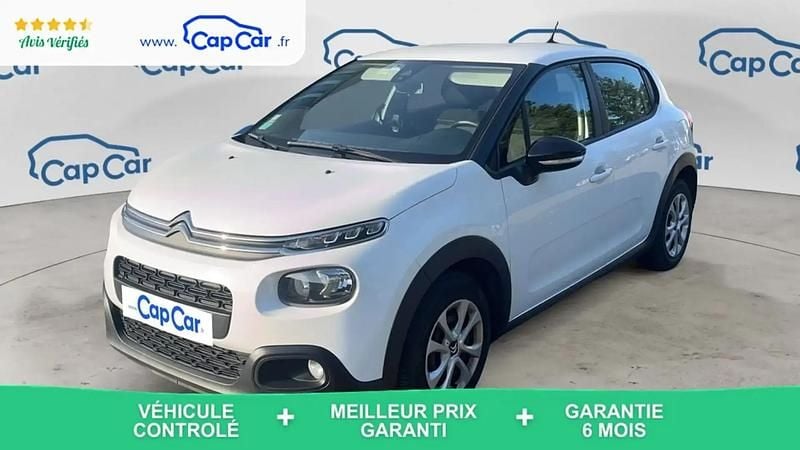 Blanc Occasion 2020 Citroën C3 Feel Citadine | 7 990 € (Bon prix) - Image 1/4