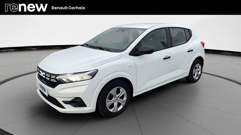 Blanc Utilisé 2024 Dacia Sandero Expression Citadine | 12 490 € (Bon prix) - Image 1/4