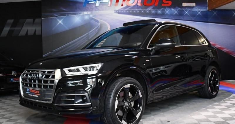Noir Occasion 2019 Audi Q5 S-Line SUV | 36 990 € (Prix assez cher) - Image 1/4