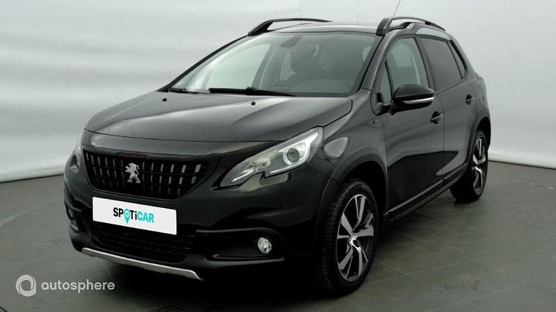 Noir Utilisé 2018 Peugeot 2008 GT-line SUV | 10 980 € (Bon prix) - Image 1/4