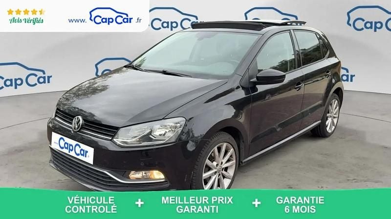 Noir Utilisé 2016 VW Polo LOUNGE Citadine | 10 990 € (Bon prix) - Image 1/4